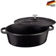 Утятница чугунная с крышкой KELA Calido (12473) 33х26х12 см 6 л черная 33х26х12 см 6 л (12473) чорна - изображение 2