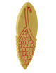 Іграшка для гризунів Ferplast PA 4754 Wooden Rabbit Gnaws Кукурудза 17х5 см 84754799 - зображення 1