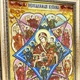 Икона "Неопалимая Купина" янтарная 15х20 - изображение 2