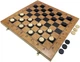 Набор Newt Set 3 в 1 Шахматы + нарды + шашки 40 x 40 см (NE-LG-12) - изображение 2