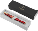 Pióro wieczne Parker IM Premium Red & Gold Fountain Pen with Chrom Niebieskie (3026981436505) - obraz 1