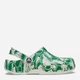 Дитячі крокси-сабо для хлопчика Crocs Classic Duke Print Clog T 210008-3WH 27-28 Зелені (1962656787096) - зображення 1