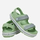 Детские сандалии для мальчика Crocs Crocband Cruiser Sandal T 209424-3WD 25-26 Зеленые (1962656039232_196265603923) - изображение 3