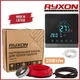 Теплый пол Ryxon 0,5м²-0,6м²/ 100Вт (5м) нагревательный кабель под плитку 20Вт/м с сенсорным программируемым терморегулятором AC8400H черный серебро - изображение 1