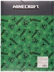 Папка на резинке YES Minecraft. Creepers A4 Зеленая (5056574430076) - изображение 3