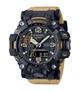 Часы Casio GWG-2000-1A5ER в мужском исполнении представлены в черно-песочном цветовом решении. - изображение 4