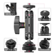 Шарнірне кріплення Ulanzi R098 Double Ball Heads with Code Shoe Mount (UV-2954 R098) (2954) - зображення 5