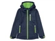 Куртка Softshell (софтшел) водоотталкивающая и ветрозащитная для мальчика Rocktrail BIONIC-FINISH® ECO 376206 146-152 см (10-12 years) темно-синий - изображение 1