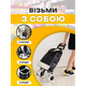 Хозяйственная тачка продуктовая на колесах Складная сумка-тележка 30л Черный - изображение 5