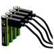 Аккумулятор Verico AA USB Type-C 1700mAh 1.5V Li-ion * 4 (m426899) - изображение 2