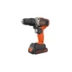 Шуруповерт Black&Decker 18 В, 1.5Ah, 45 Нм,0-360/0-1400 об/хв, 21000 уд/хв, 1.3 кг (BCD003C1) - изображение 1