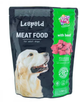 Влажный корм для собак Леопольд Meat Food With Beef с говядиной 1.25 кг - изображение 1