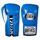 Бойові боксерські рукавиці Cleto Reyes Official Leather Fight Gloves Blue (01B2.08.BLU) - зображення 1