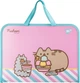 Папка-портфель YES Pusheen. Stormy FC на молнии с тканевыми ручками Розовая (5056574430311) - изображение 1
