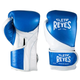 Боксерские перчатки Cleto Reyes High Precision Leather Training Gloves Metallic Blue White (01E7.14.MBLWH) - изображение 1
