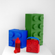 Pojemnik do przechowywania LEGO Storage Brick 4 Czerwony (40031730) - obraz 5