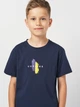 Детская патриотическая футболка для мальчика Smile Time Ukraine Art ULL36-23-7-1 122 см Темно-синяя (st_2000000161099) - изображение 4