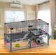 Модульная клетка для хомяков и мышей Ferplast Multipla Hamster с аксессуарами черная 72.5x37.5x42 см 57007217 - изображение 3