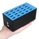 Мультизарядное устройство на 20 USB портов Addap MCS-A5+, док-станция, 100W, blue (7378) - изображение 2