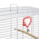 Клетка для канареек и маленьких птиц Ferplast Rekord 3 синяя 49х30х48.5 см 52009801 - изображение 4