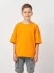 Детская футболка оверсайз для мальчика Smile Time Oversize MLL-04-6-1.2.3 128 см Оранжевая (st_2000000179001) - изображение 1