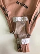 Cітчастий комбідрес боді з принтом тату Honey Fashion Accessories M/L бежевий (10-116) - изображение 7