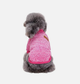 Кофта для собак та котів EcoToys Bright Pink XS ряба яскраво-рожева A: 20 см B: 31 см C: 19 см 7098 - зображення 4