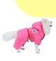 Комбінезон для собак та котів EcoToys Rose S малиновий A: 24 см B: 32 см C: 28 см 6958 - зображення 7