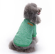 Кофта для собак и котов EcoToys Green XS рябая зеленая A: 20 см B: 31 см C: 19 см 7068 - изображение 5