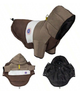 Куртка для собак и котов EcoToys Coffee-Grey S серо-коричневая A: 26 см B: 41 см C: 26 см 6940 - изображение 2