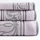 Полотенце махровое Bella, Bulgaria tex, MicroCotton, одноцветное, с жаккардовым бордюром, сиреневое, размер 50x90 cm - изображение 2