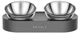 Годівниця для кота та собаки поїлка миски PETKIT Fresh Nano-Metal Pet Cat TWO Bowl Stand (666123) - зображення 6