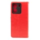 Чохол Idewei для Xiaomi Redmi 13C книжка шкіра PU з візитницею червоний - зображення 3