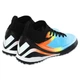 Сороконожки футбольные с носком SP-Sport Active 768G-1-1 размер 39 Black-Light Blue-Orange - изображение 4