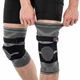 Наколенник бандаж эластичный с фиксирующим ремнем Ezous Knee Brace A-07 2шт в комплекте размер XL - изображение 2