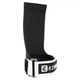 Накладки атлетические для подтягивания и тяги Ezous Hand Lifting Grips Easy D-12 2шт в комплекте Black-White - изображение 3