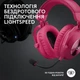 Гарнітура Logitech G Pro X2 Wireless LightSpeed Magenta (981-001275) - изображение 3