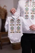Боди-вышиванка детское Family Tradition интерлок 74 белый Петушки для малыша - изображение 1