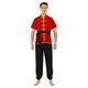 Форма для занятий ушу кунг-фу SP-Sport 8871 рост 160см Black-Red - изображение 1