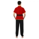 Форма для занятий ушу кунг-фу SP-Sport 8871 рост 160см Black-Red - изображение 2