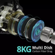 Мультипликаторная катушка Bait Casting Reel под левую руку, Kalipso, 8,1:1, 17+1bb - изображение 3