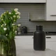Ваза для цветов и сухоцветов керамика Decors Цилиндр D17-24 L Черный, декор, интерьерные вазы, ваза керамическая черная - изображение 2
