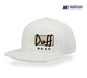 Кепка Snapback Симпсоны Дафф (The Simpsons Duff Beer) Белый (9276-1995-WT) - изображение 1