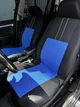 Авто чехлы для NISSAN ALMERA (CLASSIC) 2006-2012 Pok-ter Economic с синей вставкой - изображение 2