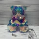 3D мишка с сердцем голографический светильник Teddy Bear с LED подсветкой ночник хрустальный медвежонок Тедди - изображение 3