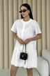 Платье Jadone Fashion Оланда XL белое - изображение 6