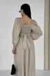 Двухстороннее платье Jadone Fashion Аскания M-L бежевое - изображение 7