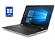 Ноутбук HP 17-bs032ds / 17.3" (1600x900) TN Touch / Intel Pentium N3710 (4 ядра по 1.6 - 2.56 GHz) / 8 GB DDR3 / 240 GB SSD / Intel HD Graphics / WebCam / DVD-ROM / Win 10 Home б/в - зображення 1