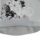 ​Шапочка для плавания женская для долгого волоса SNS KW-3СЕ silver flowers - изображение 2