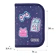 Пенал Kite 1 від., 2 відв., без наповнення Pixel Love K24-622-5 20x14x3,9 - зображення 2